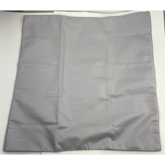 Hotel Collection Keystone Light Grey Euro Sham - Picture 2 of 7